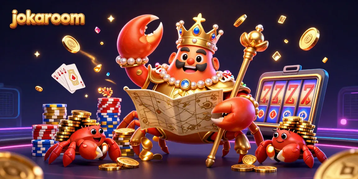 Experience the thrilling world of jokaroom, where golden treasures and vibrant casino elements collide in exciting gameplay.